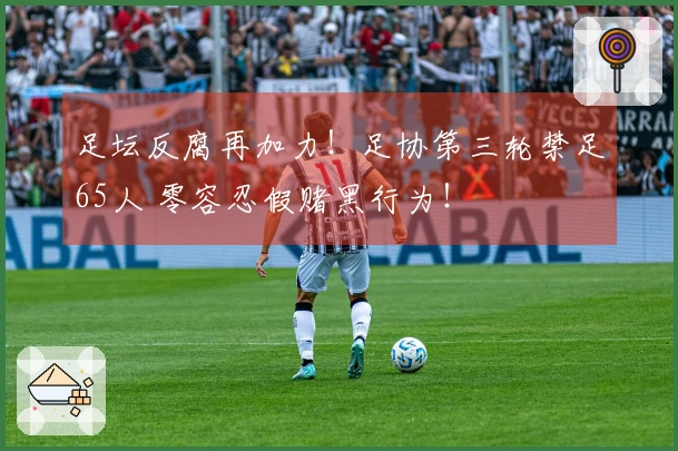 足坛反腐再加力！足协第三轮禁足65人 零容忍假赌黑行为！